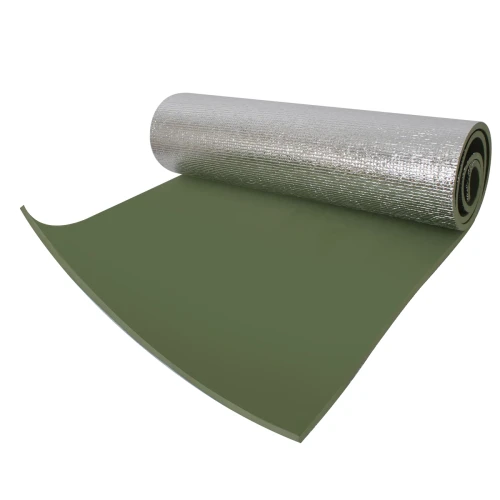 Rothco Thermal Reflective Sleeping Pad with Ties - Olive Drab