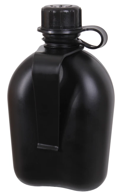 Rothco 3 Piece G.I. Plastic Canteen With Clip