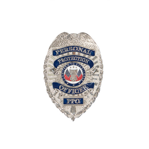 Rothco Personal Protection Officer (PPO) Badge - Silver