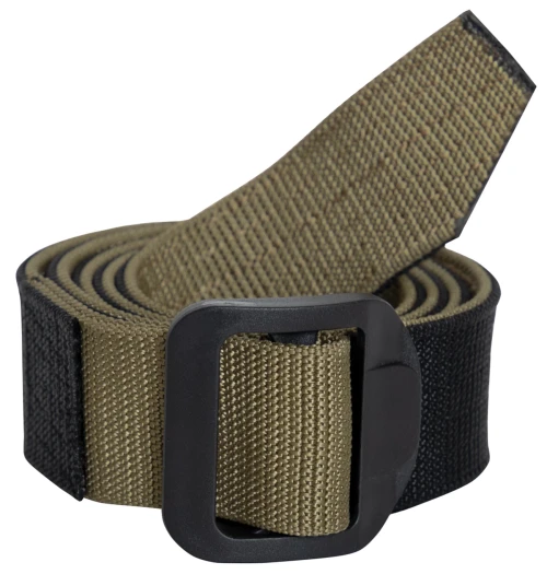 Rothco Reversible Airport Friendly Riggers Belt - Black / Coyote 