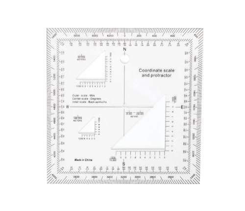Rothco Coordinate Scale Protractor
