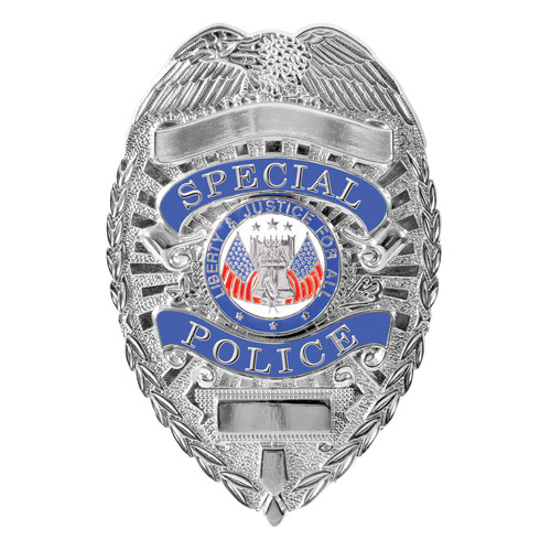 Rothco Deluxe Special Police Badge - Silver