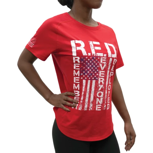 Rothco Womens R.E.D. (Remember Everyone Deployed) T-Shirt