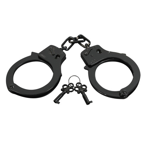 Rothco Double Lock Steel Handcuffs - Black