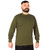 Rothco Long Sleeve Henley T-Shirt - Olive Drab
