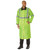 Rothco Reversible Reflective Rain Parka - Safety Green