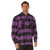 Rothco Extra Heavyweight Buffalo Plaid Flannel Shirt - Purple Plaid