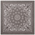Rothco Trainmen Paisley Bandana - 22" X 22" - Grey