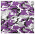 Rothco Colored Camo Bandana - Ultra Violet Camo