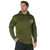 Rothco Concealed Carry Thin Blue Line Hoodie - Olive Drab