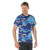 Rothco Camo T-Shirt - Electric Blue Camo