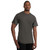 Rothco Solid Color T-Shirt with Cotton / Polyester Blend - Charcoal Grey