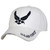 Rothco Deluxe U.S. Air Force Wing Low Profile Insignia Cap - White