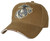 Rothco Deluxe Eagle, Globe & Anchor Low Profile Cap - Coyote Brown