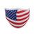 Rothco US Flag Reusable 3 Layer Facemask - Red / White / Blue