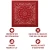 Rothco Trainmen Paisley Bandana - 22" X 22"