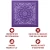 Rothco Trainmen Paisley Bandana - 22" X 22"