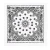 Rothco Trainmen Paisley Bandana - 22" X 22"