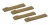 Rothco MOLLE Replacement Straps - 4 Pack