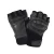 Rothco Fingerless Cut-Resistant Carbon Hard Knuckle Gloves - Black 