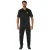 Rothco USMC Eagle, Globe & Anchor Moisture Wicking Polo Shirt - Black