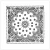 Rothco Trainmen Paisley Bandana – Extra-Large - 27” X 27"