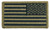 Rothco OCP American Flag Patch With Hook Back - Reverse