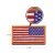 Rothco American Flag Patch - Hook Back