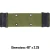  Rothco GI Style Pistol Belt With Metal Buckles