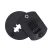 Rothco Round Leather Clip-On Badge Holder