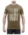 Rothco Distressed US Flag Athletic Fit T-Shirt