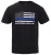 Rothco Kids Thin Blue Line US Flag T-Shirt