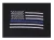 Rothco Thin Blue Line Moisture Wicking Polo