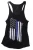 Women Thin Blue Line Flag Racerback Tank Top