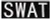 Rothco SWAT Patch With Hook Back