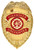 Rothco Deluxe Fire Department Badge - Gold