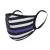 Rothco Thin Blue Line Flag Reusable 3-Layer Polyester Face Mask 
