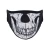 Rothco Half Skull Reusable 3-Layer Polyester Face Mask 