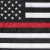 Rothco Deluxe Thin Red Line Flag / 3' X 5' 