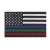 Rothco Thin Red, Blue, and Green Line US Flag - 3' x 5'