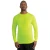Rothco Moisture Wicking Long Sleeve Pocket T-Shirt - Safety Green