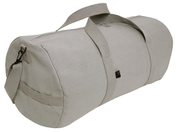 Rothco Canvas Shoulder Duffle Bag - Grey