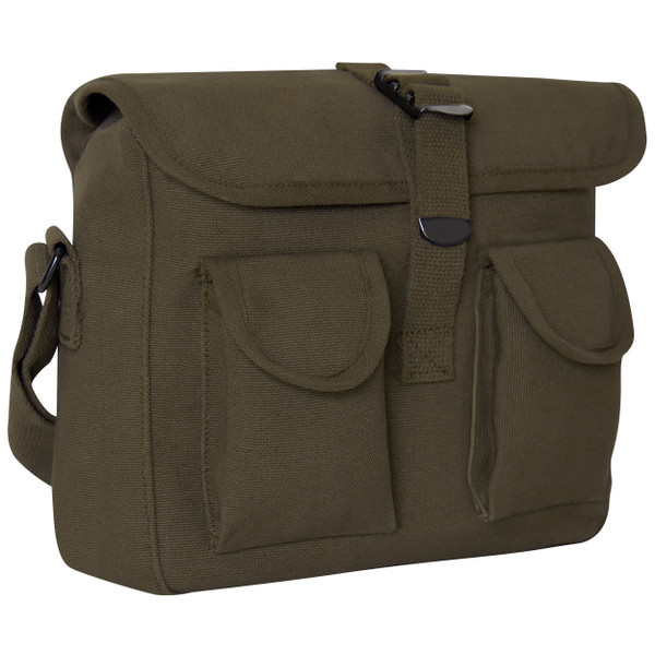 Rothco Canvas Ammo Shoulder Bag - Olive Drab