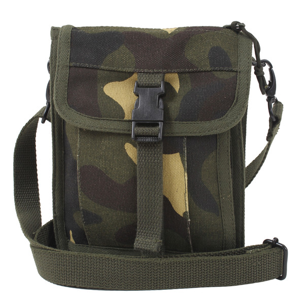 Rothco Canvas Travel Portfolio Bag - Woodland Camo