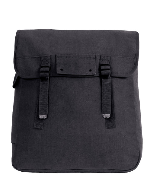 Rothco Canvas Jumbo Musette Bag - Black