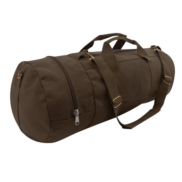 Rothco Canvas Double-Ender Sports Bag - Earth Brown