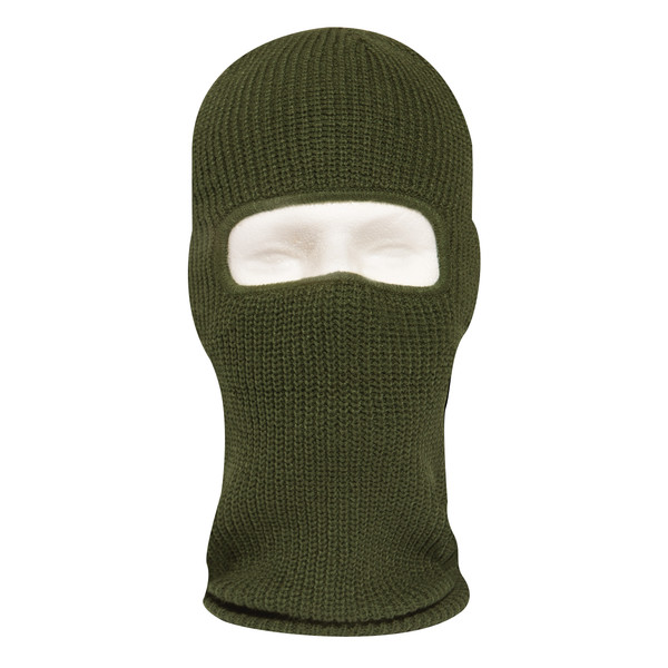 Rothco Fine Knit One Hole Facemask - Olive Drab