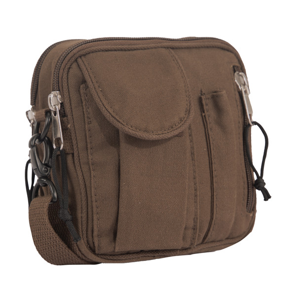 Rothco Excursion Organizer Shoulder Bag - Earth Brown