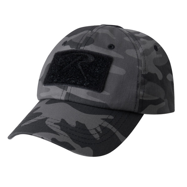 Rothco Tactical Operator Cap - Black Camo