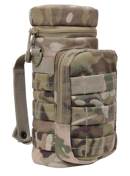 Rothco MOLLE Compatible Water Bottle Pouch - MultiCam